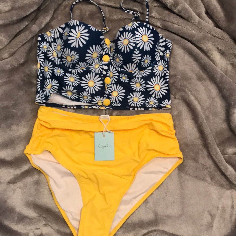 High Waisted Two Piece Swimsuit